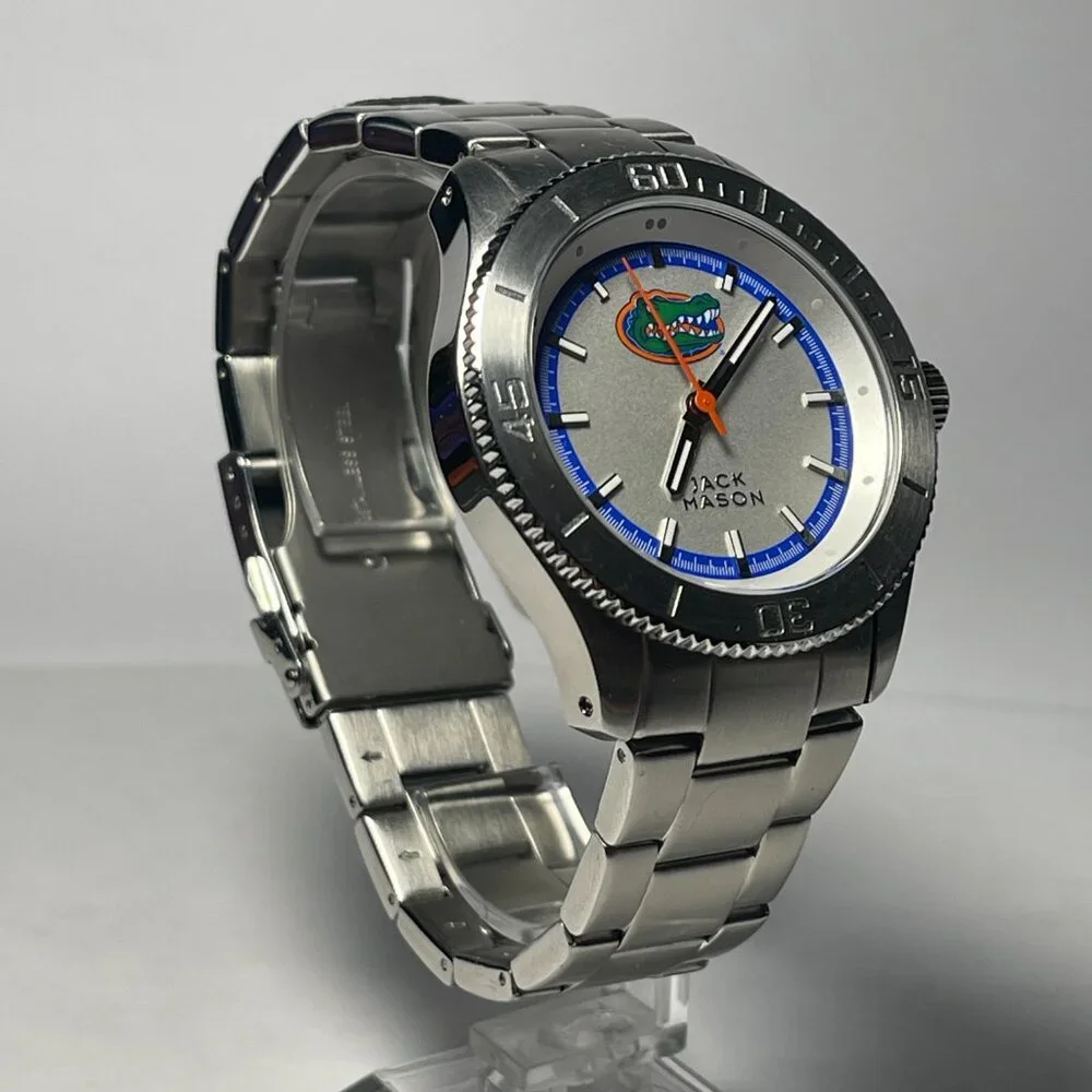 Florida Gators OFFICIAL NCAA Stainless-Steel Watch by Jack Mason !!!NEW!!!